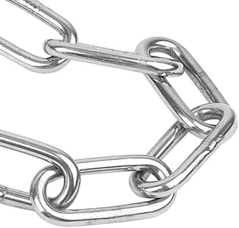 VGEBY Neck Harness Weight Training Equipment for Shoulders, Heavy Duty Steel Chain for Lifting