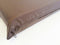 2X Pack Deluxe Brown Taffeta Fabric, 100% Washable Waterproof Replacement Dog Bed Zippered Duvet Case (47x29x4 (51x33)