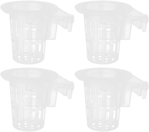 FOMIYES 4pcs Hanging Aquarium Planter, Aquatic Plant Cup for Tank Water Cultivation