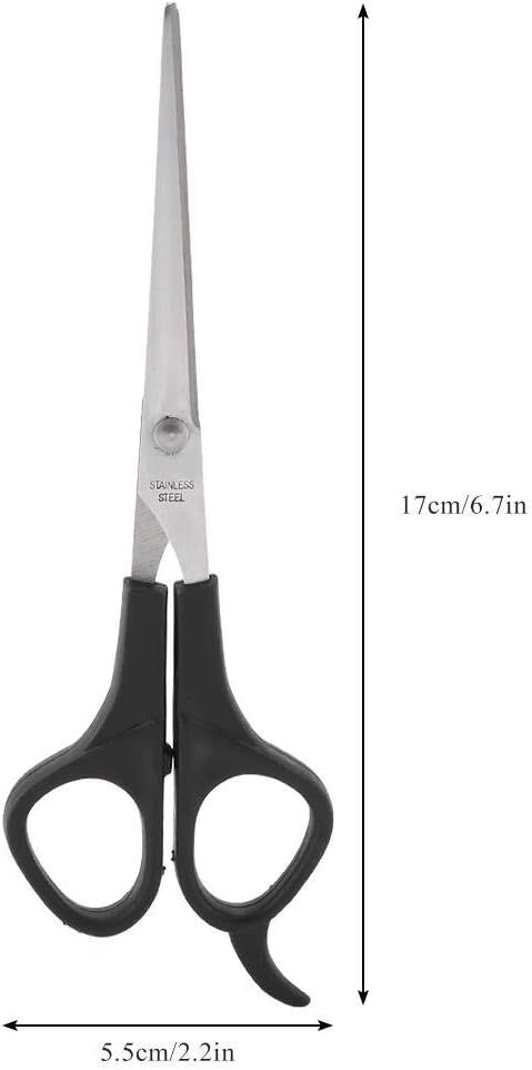 Hair Cutting Scissors Set, Dog Tooth Shear, Pet Cat Grooming Hair Thinning Scissors, Barber Hairdressing (1#)