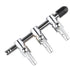 Aquarium Fish Tank Air Flow Control Pump, 3 Way Inline Manifold Tubing Splitter Valve, 4-Pack