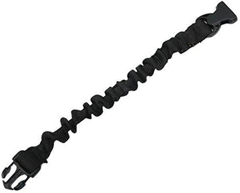 The Buddy System Accessories for Dog Leashes Made in USA (Shock Absorber, Regular Dog Black)