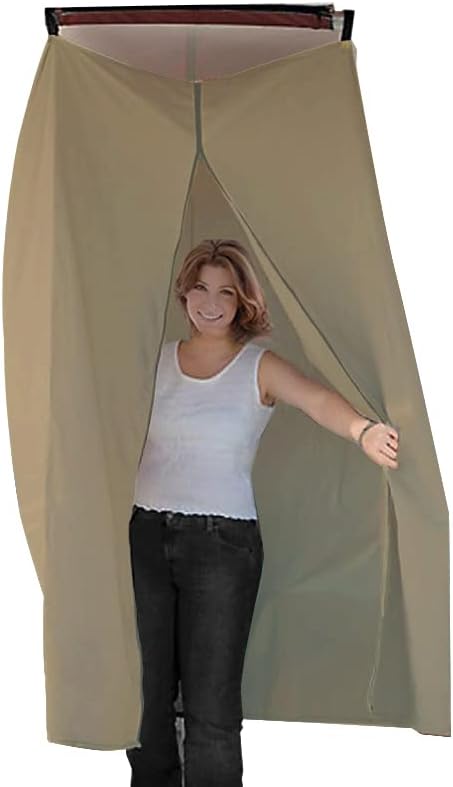 Privacy Tent for Boats - Pull-Down Type Privacy Curtain Suitable for Bimini Top
