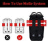 GINZER First Aid Bag EMT Pouch Molle IFAK, Small Empty Tactical Trauma Kit, Medical EDC Emergency Survival Pouch