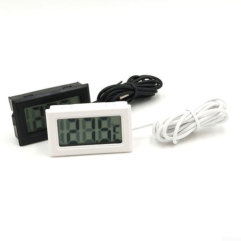 HanOaki Compartments(1m Digital Thermometer With Hold Function For Stable Temperature Readings In Fish Tank Water