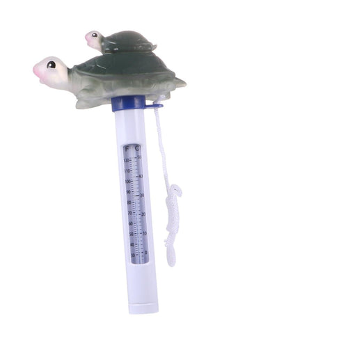 Waterproof Turtle Thermometer for Pool and Hot Tub, Water Temperature Meter with