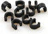 MTB Bike Road Bicycle Cable Clamps - c-Clips Housing Hose Guide for Brake Derailleur Shifter (10 pcs/lot)