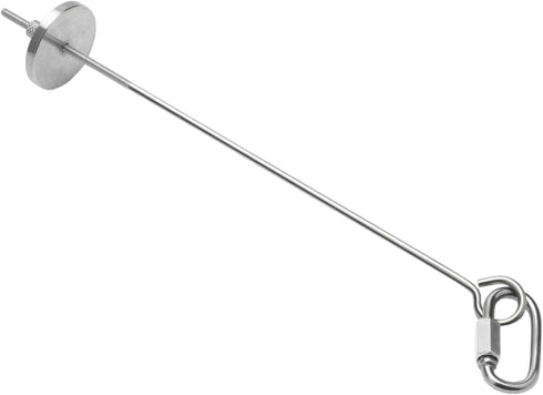 Bird Food Holder Stainless Steel Skewer for Parrots, Cockatoo, Cockatiel Cage Treating Tool (L: 7.86 inch)