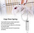 Pssopp Cage Door Spring, 20PCS Multifunctional Spring for Locking Rabbits, Chicken, Bird Cages, Large Spring Door Hook