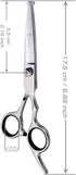 Chibuy Dog Grooming Scissors with Safety Round Tips, 4CR Stainless Steel for Dogs, Cats & Furry Animals