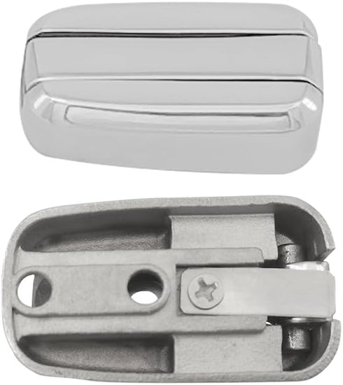 ISURE MARINE 316 Stainless Steel Spring Folding Hook, Durable Marine Grade Coat Hook for Boats Yachts