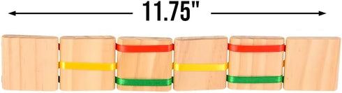 11.75 Inch Dozen Rhode Island Novelty Wooden Jacob's Ladder, One per Order