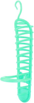 Fdit Parrots Feeder Basket, Plastic Food Fruit Feeding Perch Stand for Pet Bird Supplies