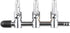 Aquarium Fish Tank Air Flow Control Pump, 3 Way Inline Manifold Tubing Splitter Valve, 4-Pack
