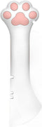 Cat Jar Opener - Comfortable Multifunction Cat Design Canned Spoon for Pet Food Supplies (White)