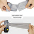 Dog Poop Bag Dispenser with Built-in LED Flashlight and Metal Clip for Leash, Pet Waste Bag Holder, Dog Walking