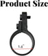 TOTIDE 2PCS Bike Fenders, Frame/Fork Mounting Clamp Bracket Adapter Cycling Repair Parts (40mm, Black)