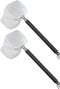 Happyyami Square Shrimp Fishing Net with Telescopic Handle, 2pcs Extendable Aquarium Fish