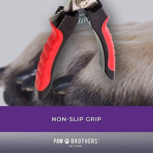 Ryan's Pet Supplies Paw Brothers Nail Clipper for Dogs and Cats, Professional Grade, 6.5 inches
