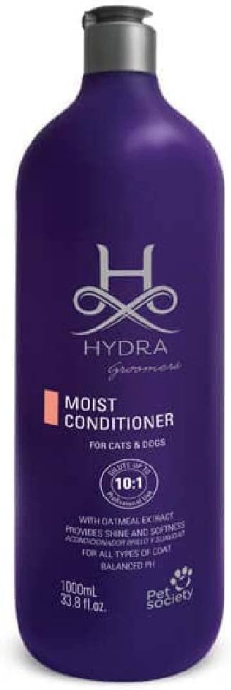 Hydra Professional Moisturizing Dog Conditioner, Oatmeal Hair Conditioner for Dogs and Cats,