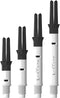 L-style Carbon Dart Shafts Spinning Medium (330) White