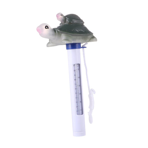 Operitacx Floating Animal-Shaped Pool Thermometer for Swimming Pools and Bathtubs, Waterproof Cartoon