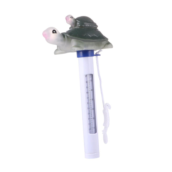Operitacx Floating Animal-Shaped Pool Thermometer for Swimming Pools and Bathtubs, Waterproof Cartoon