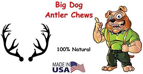 XL Deer Antler Dog Chew - Jumbo, Extra Large for Large Dogs and Aggressive Chewers