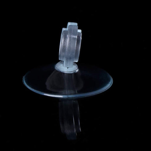 10Pcs Aquarium Suction Cups - Transparent Plastic Suckers with Clips for Tank Pipe Holder