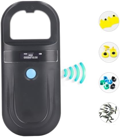 134.2KHz ISO11784 85 5.9inch, fosaqtaxo7vu5n FOSA Animal ID Reader, Microchip Reader Scanner, Mini Animal Scanner, FDX