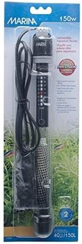 Hydrofarm Fluval Marina Submersible Heater for Aquarium, 50-watt
