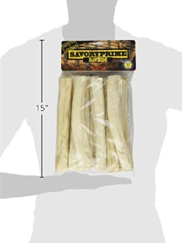 Savory Prime 10-Inch Supreme Retriever Roll, 8-Pack White (992)