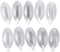 10Pcs White Squeaky Doll Noise Maker BB Squeakers for Dog Cat Parrot Rabbit DIY Accessories Pet Supplies