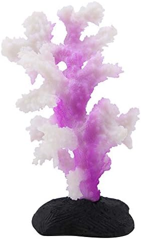 Aquarium Artificial Coral, Luminous Silicone Coral for Fish Landscape Decoration, Aquarium Ornaments