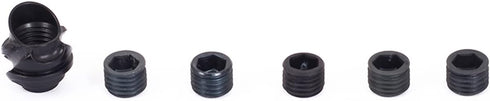 37/45 6X 8X 5 SOPOGER Archery Hooed Degree Peep Sight Kit Clarifier and Size Aperture Inner Core Lens Bow Hunting