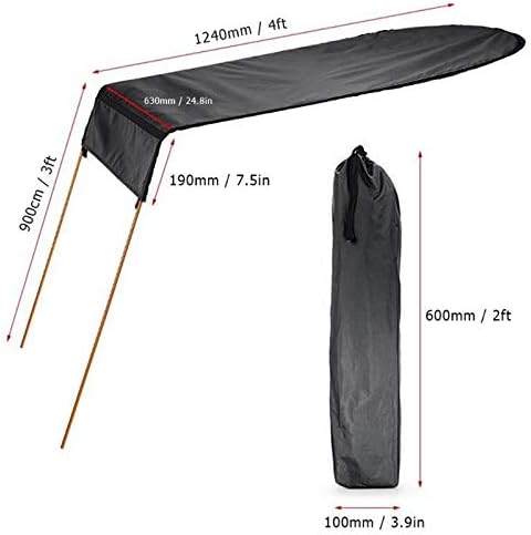 MOOCY Sun Shade Canopy for Kayak and Canoe