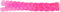 Leland's Lures Trout Magnet, 50-Pack Split-Tail Grub Body Pack, Pink