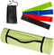 Wakeman Resistance Bands with 1/4in Yoga Mat