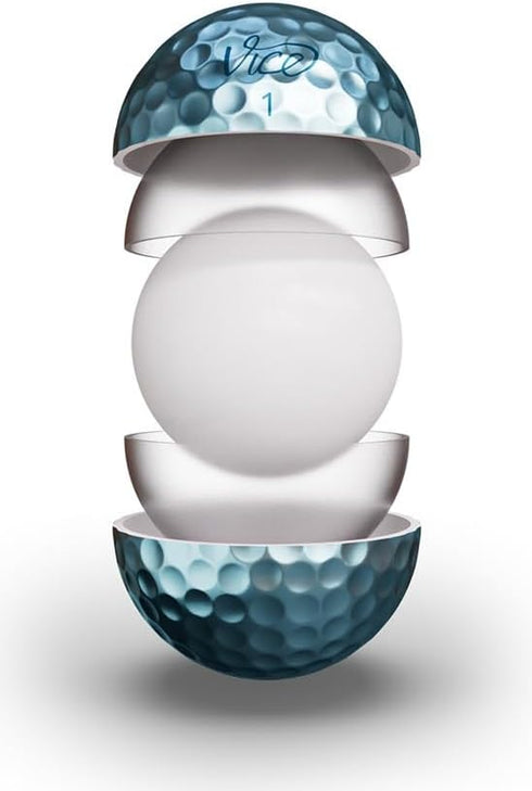 Vice Pro Golf Balls - Ice Blue Color