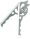 RAGE Broadheads Replacement Blades for Hypodermic NC, 3 Pack, Silver