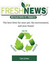 Fresh News Recycled Paper Original Pellet Cat Litter, 12 Pound
