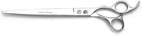 Purple Dragon Sharp Edge Salon Hair Cutting Shears - 4” to 10" - Pet/Dog Grooming Scissors with Bag