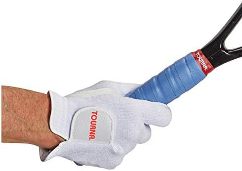 Tourna Sports Tennis and Pickleball Glove - Men's Half Finger Design