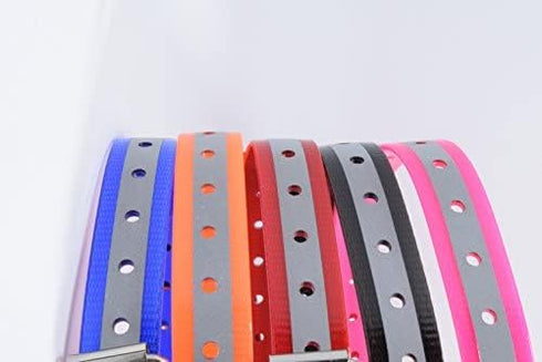 Replacement ¾” Dog Collar Strap Bands with Double Buckle Loop for All Brands of Pet Shock Bark Collars and Fences