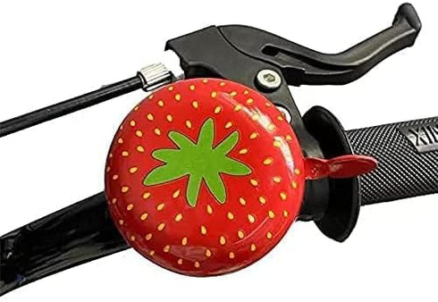 Fruits Bike Bell for Kids, Adjustable Size Bicycle Bell Accessories for Clear Sound Bike Horns