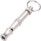 Silver Adjustable Ultrasonic Dog Whistle - Portable Pet Whistle for Training and Behavior Aids