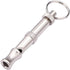 Silver Adjustable Ultrasonic Dog Whistle - Portable Pet Whistle for Training and Behavior Aids