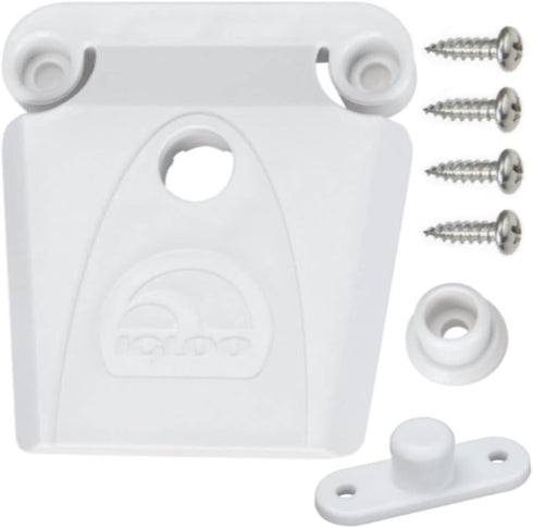 Igloo Cooler Latch with Winged and Single Screw Post, Made in The USA, UV Inhibitors