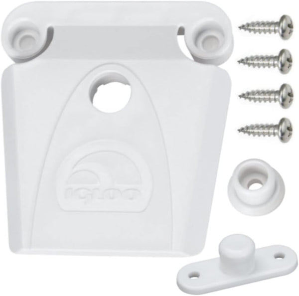 Igloo Cooler Latch with Winged and Single Screw Post, Made in The USA, UV Inhibitors