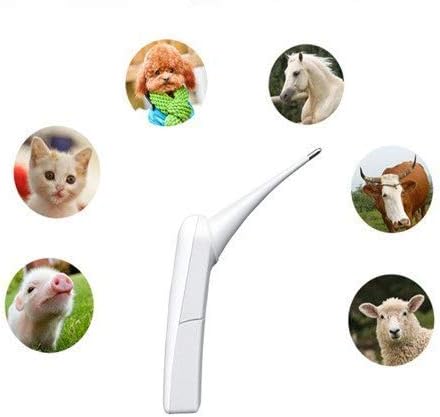 Pet Thermometer Dog Thermometer, Fast Digital Veterinary Thermometer for Dogs, Cats, Horses, Cattle, Pigs, Birds, Sheep